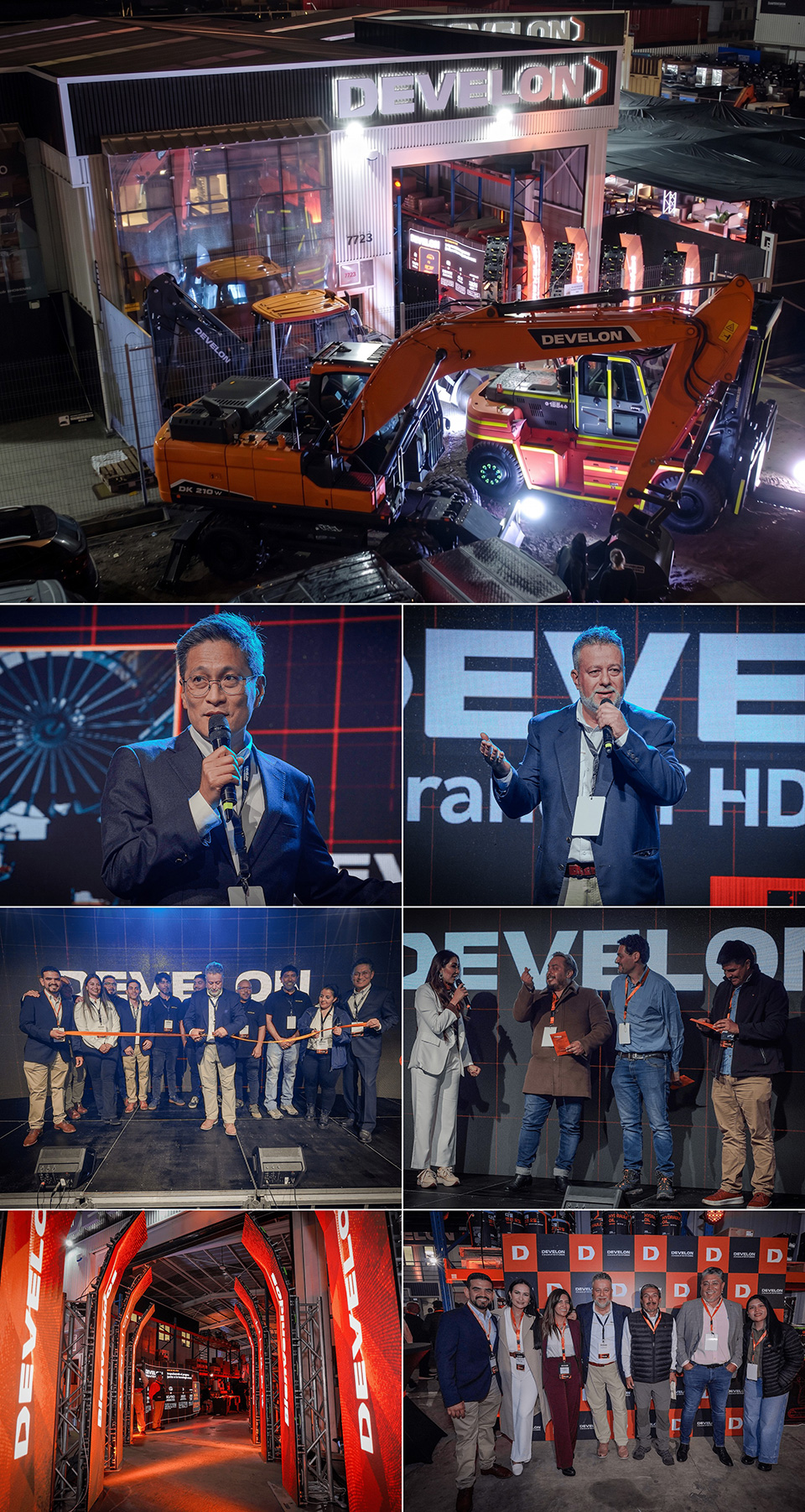 HD Construction Equipment opened a new DEVELON branch on August 13 in Antofagasta, a region in northern Chile densely packed with large-scale mines, and held an opening ceremony.