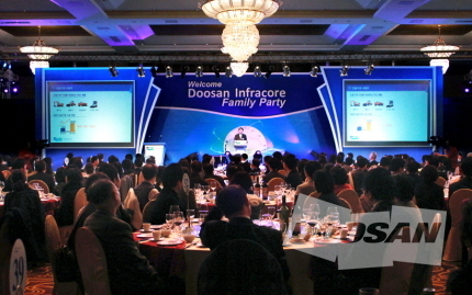 斗山工程机械，海外法人举办新职员及其父母邀请活动