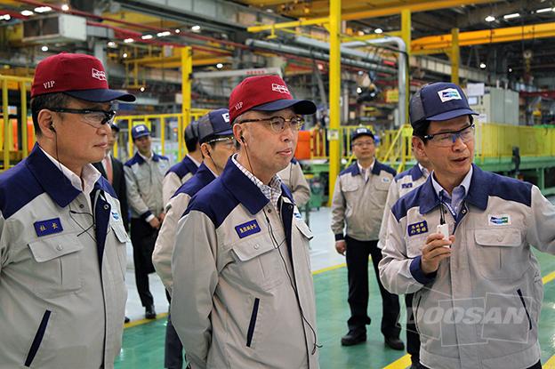 박지원 두산그룹 부회장, “시장 변동성에도 흔들림 없는 견고한 사업구조 구축”