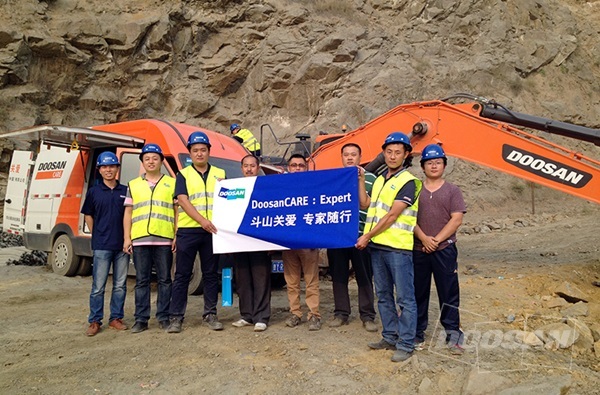 두산인프라코어, 중국 굴삭기 시장 고객 만족도 1위