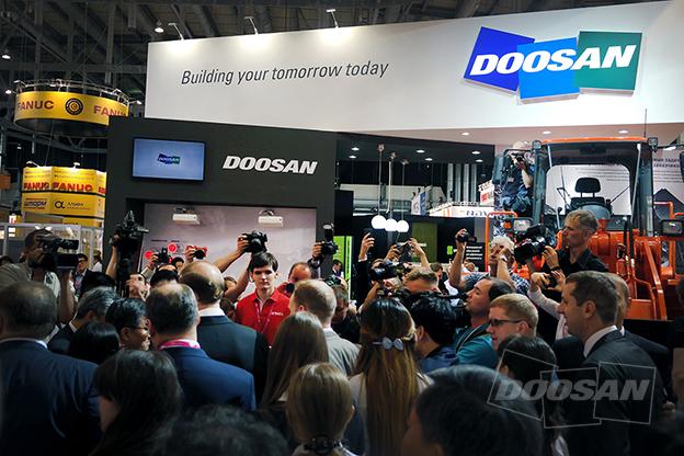 Doosan Infracore: 参加俄罗斯规模最大的工业博览会“2018 INNOPROM”，为扩大市场奠定基础