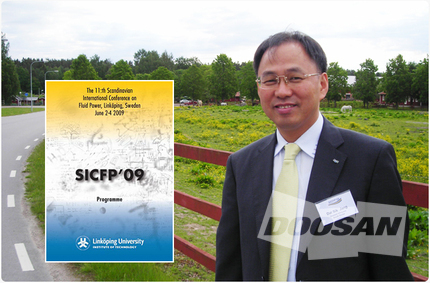 在国际学术大会中“智能型电子液压挖掘机开发和燃费改善”案例获得关注