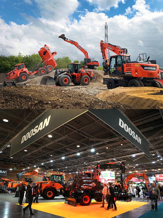 Doosan Infracore: 法国签订大规模挖掘机订单
