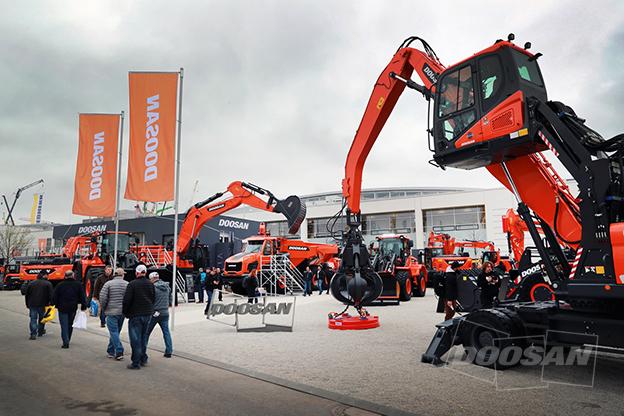 Doosan Infracore欧洲法人9月销售548台设备，月度业绩刷新记录