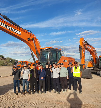 HD Construction Equipment Conducts Product Training for Next-Gen DEVELON Models in North America 