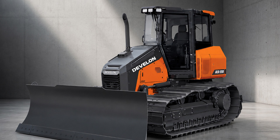 HD Construction Equipment’s 15-ton DEVELON bulldozer
